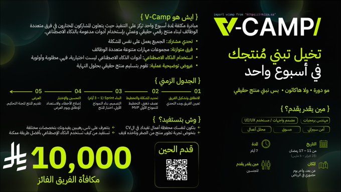 Apply Now For Rkiza’s V-Camp AI Product Bootcamp