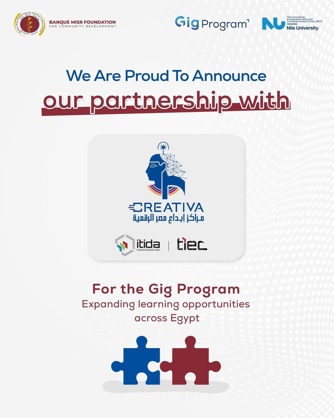 Egypt’s Creativa Partners With Nile University To Launch Gig Skill Boost Program