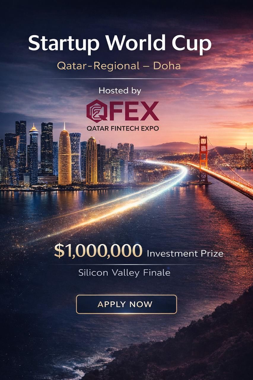 Apply Now For The Startup World Cup Qatar Regional Qualifier
