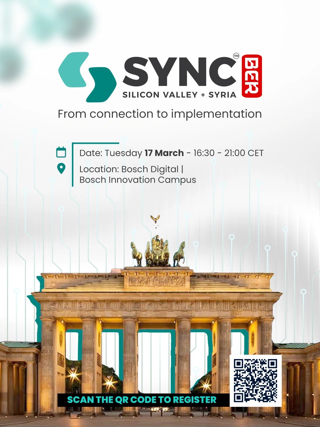 SYNC Berlin III Set To Bridge Silicon Valley And Syria From The Bosch Innovation Campus This March