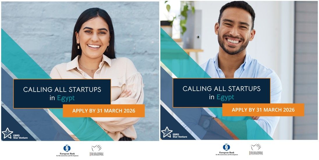 Egypt Startups Invited To Join EBRD Star Venture Program