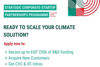 Egypt Startups Invited To Join Strategic Corporate-Startup Partnerships Program
