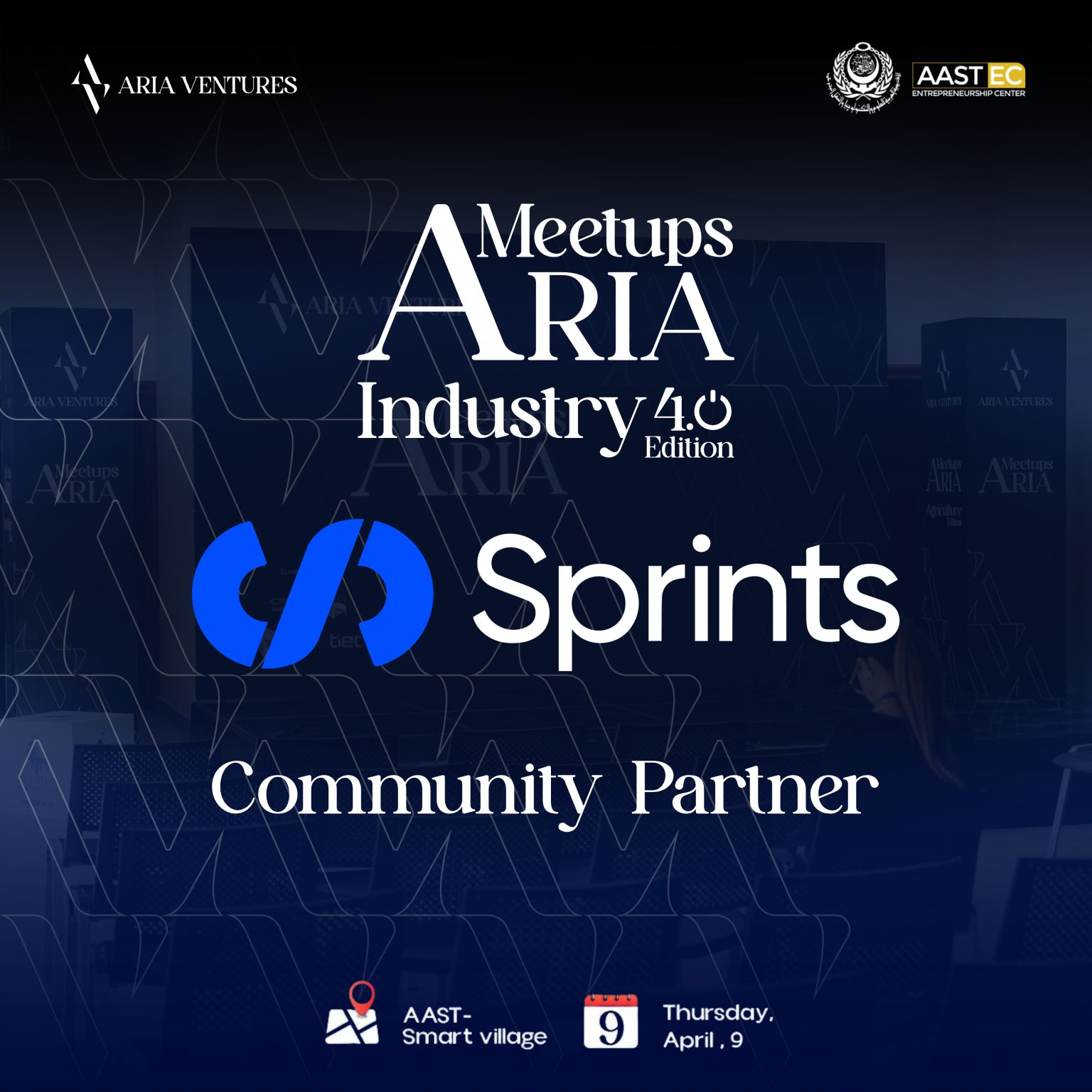 Egypt’s ARIA Ventures Collaborates With Sprints To Launch Industry 4.0 Deep-Tech Meetup