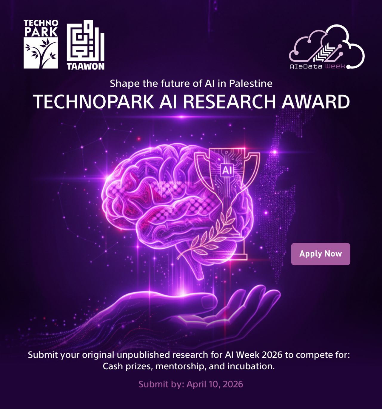 Apply Now For The TechnoPark AI Research Award 2026