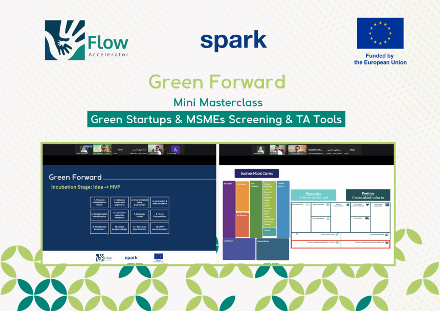 Flow Accelerator Enhances Institutional Capacity for Green Startup Growth