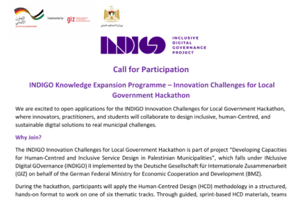 Innovators and Students Invited to Join INDIGO Innovation Challenges for Local Government Hackathon
