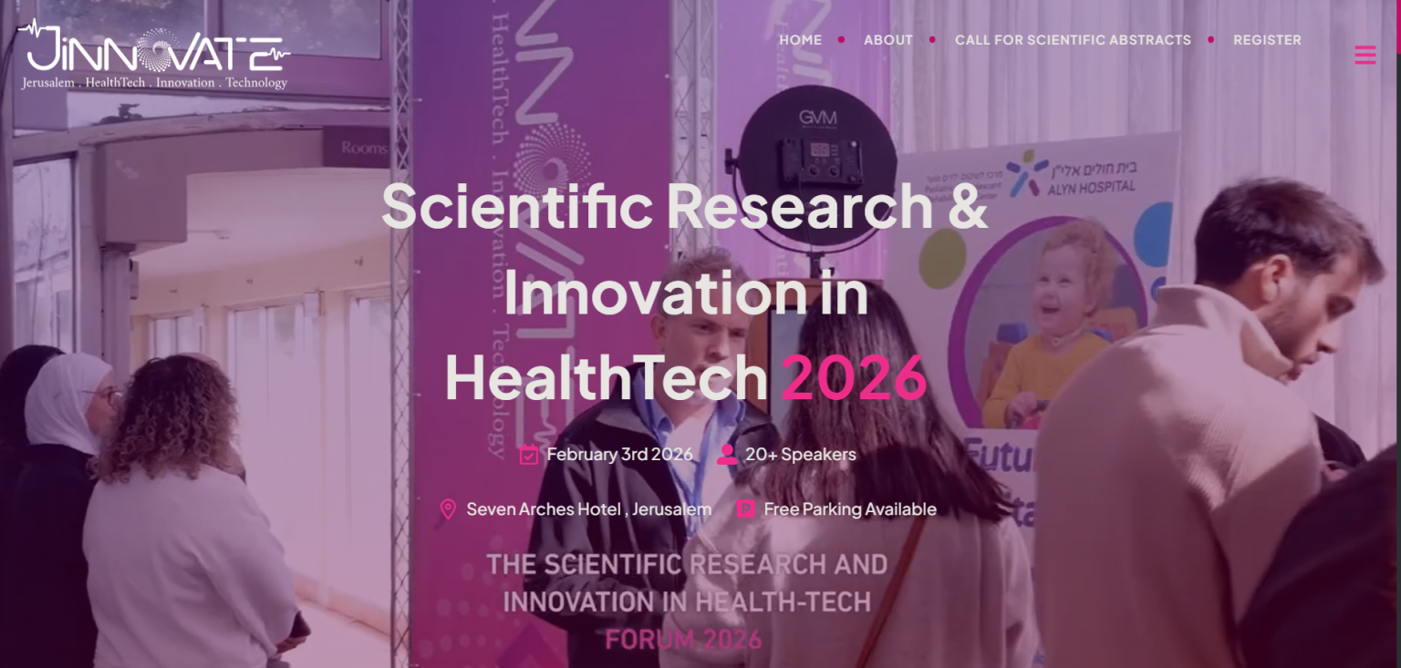JINNOVATE 2026 Set To Showcase HealthTech Innovation In Jerusalem This February
