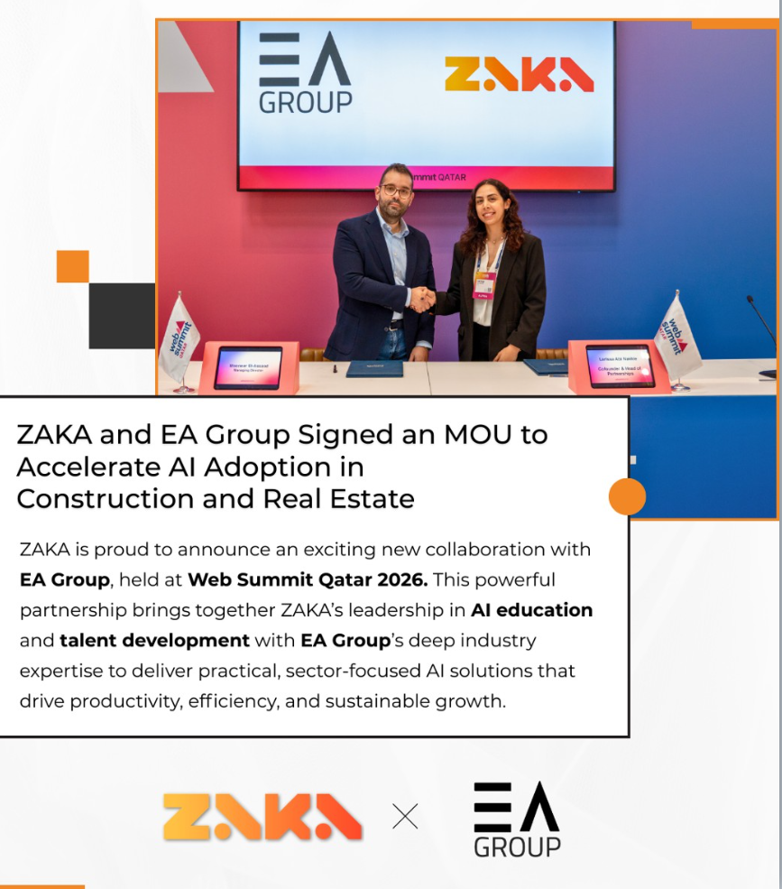ZAKA And EA Group Partner To Drive AI Adoption In Construction And Real Estate