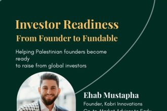 Investor Readiness Workshop 2026 Set To Empower Palestinian Founders Virtually This April