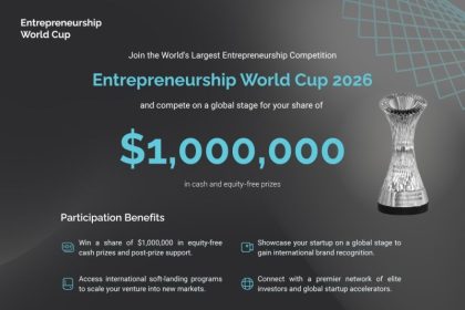 Startups Invited To Apply For The Entrepreneurship World Cup 2026