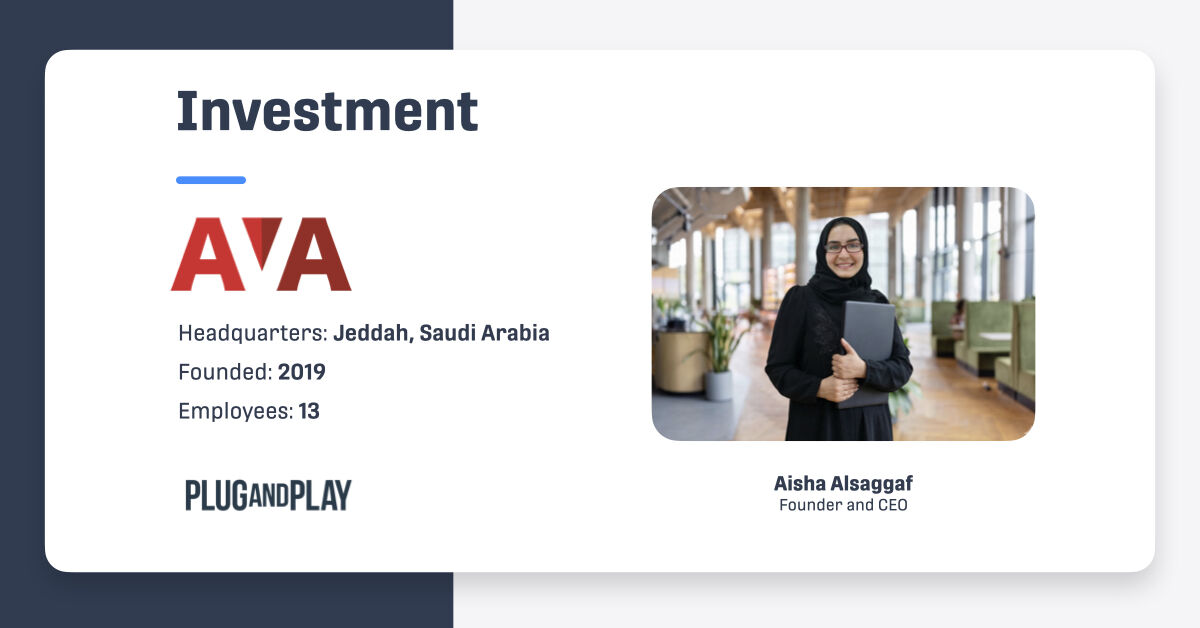 Saudi Arabia’s AVA Secures Investment From Plug And Play Middle East