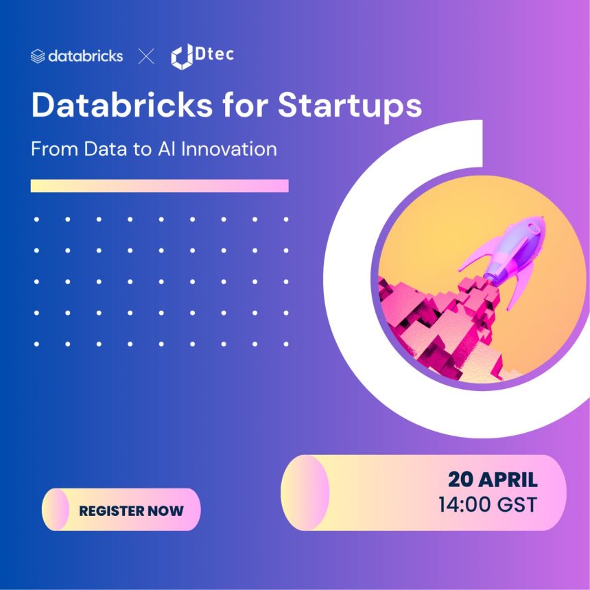 Databricks For Startups: From Data To AI Innovation 2026 Set For Online Session