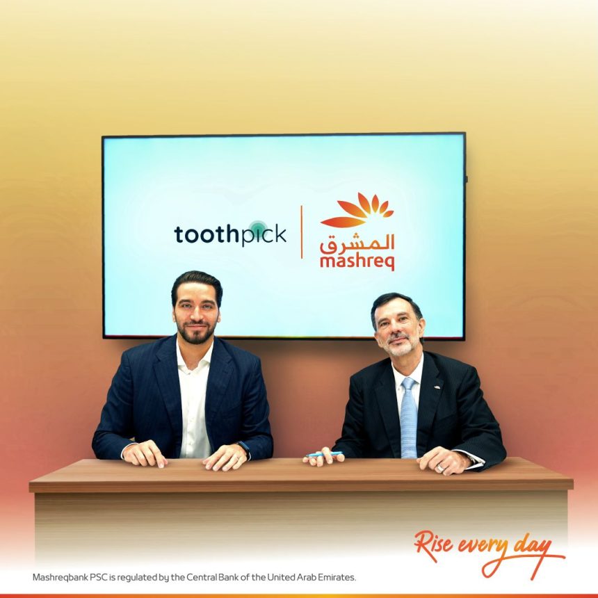 UAE’s Toothpick Partners With Mashreq To Launch Digital Healthcare Loans