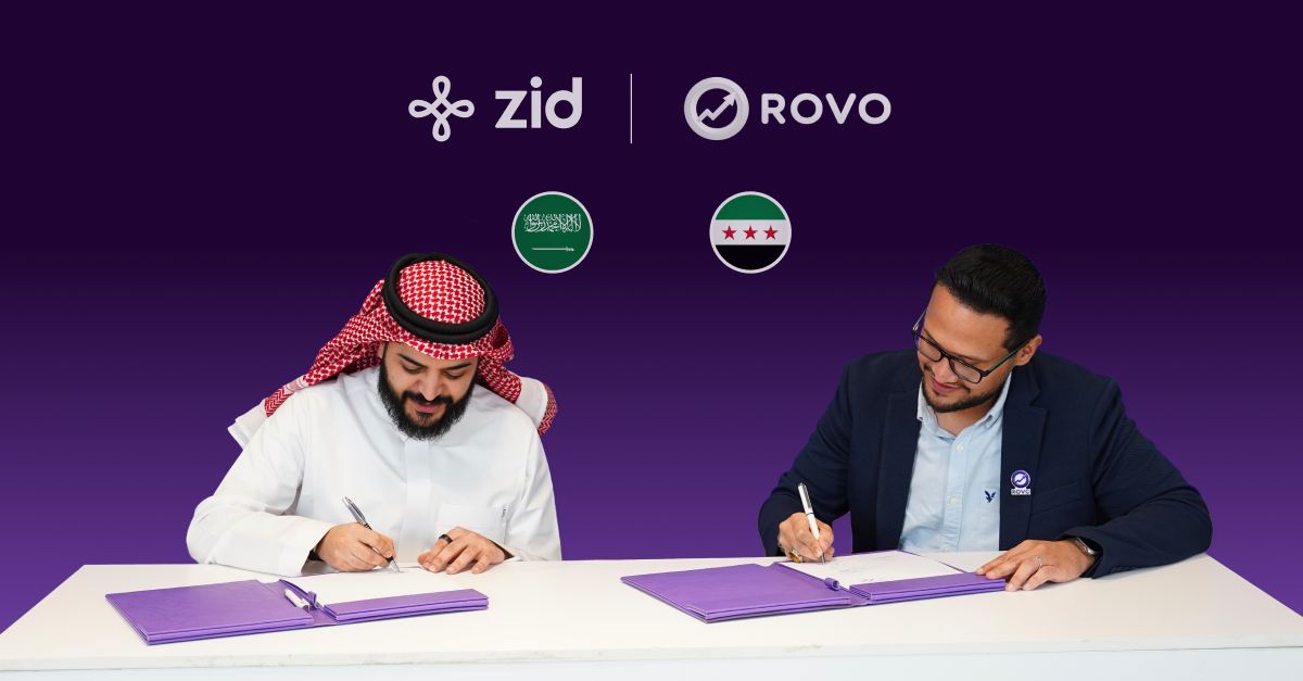 Saudi Zid Enters Syrian Market Through Strategic Partnership With ROVO