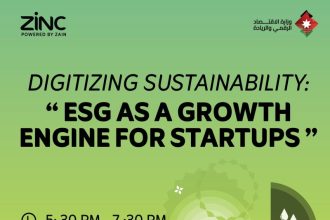 Digitizing Sustainability: ESG As A Growth Engine For Startups 2026 Set For Amman This May