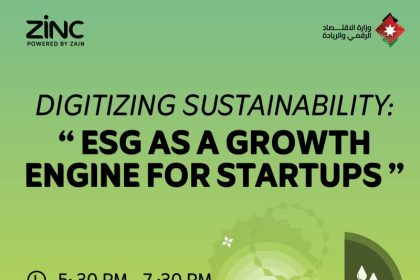 Digitizing Sustainability: ESG As A Growth Engine For Startups 2026 Set For Amman This May
