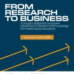 Apply Now For The UfM Research To Business (R2B) Program
