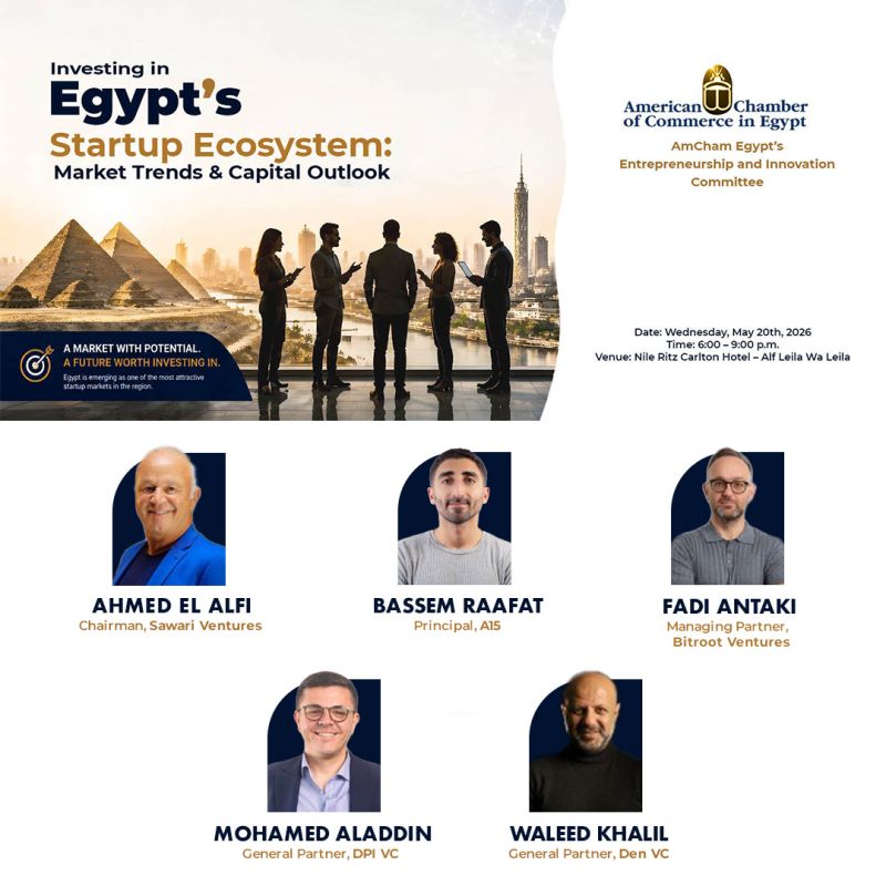 Investing In Egypt’s Startup Ecosystem 2026 Set For The Nile Ritz-Carlton In Cairo