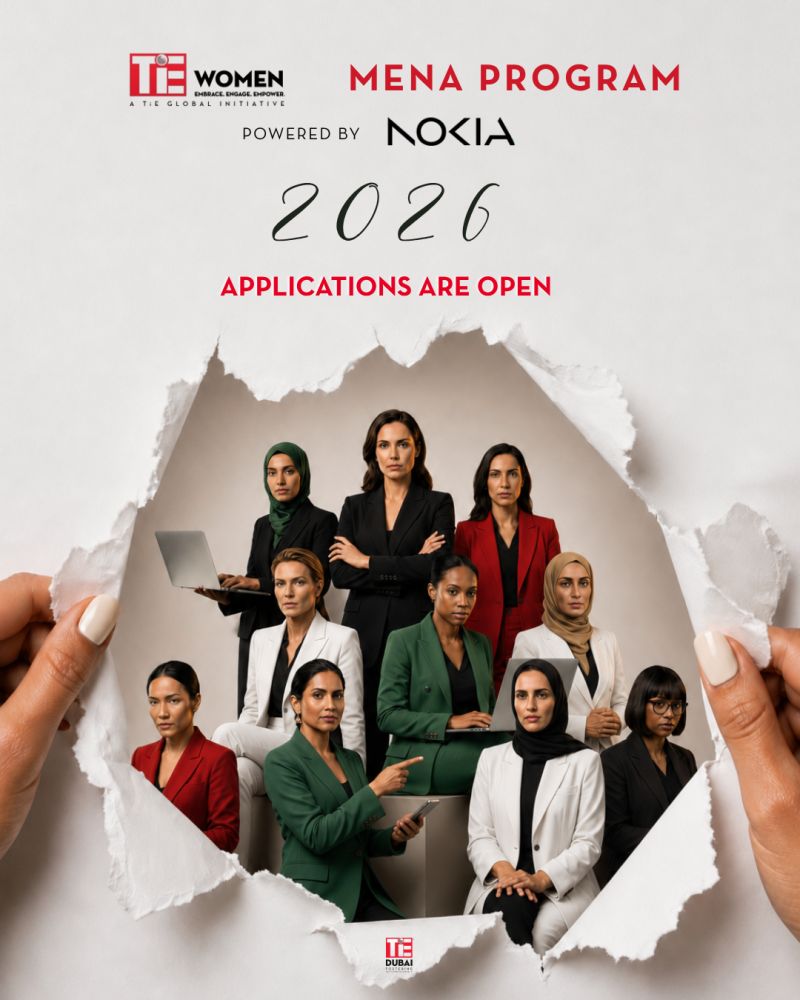 Apply Now For TiE Dubai’s TiE Women MENA 2026 Program