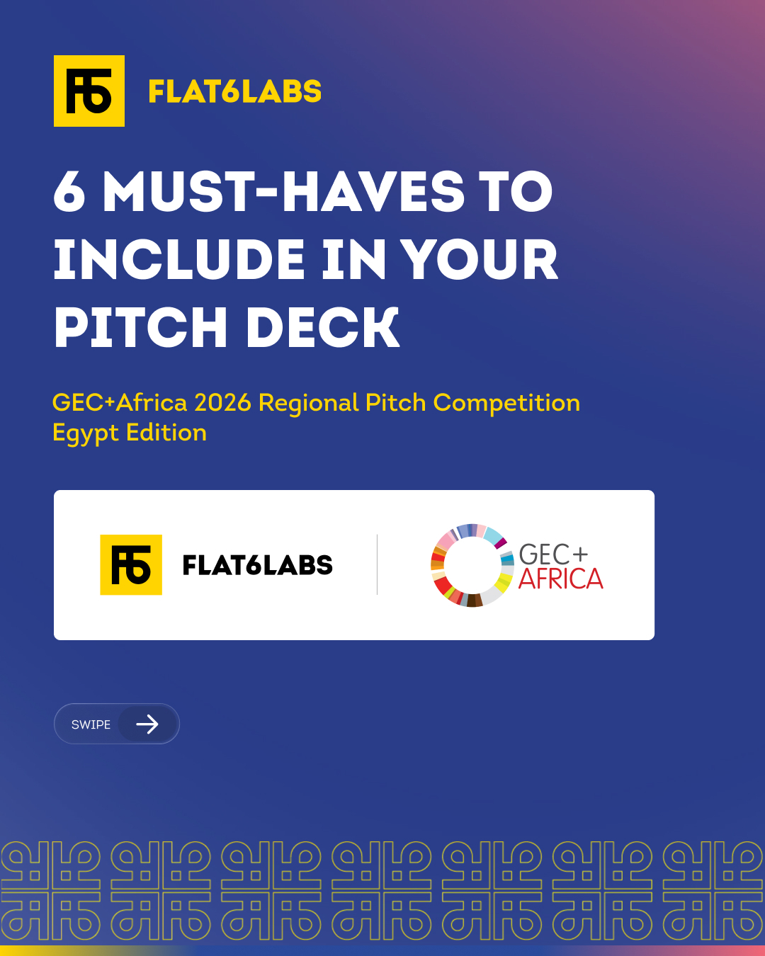 Apply Now For The GEC+Africa 2026 Regional Pitch Competition In Egypt