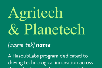 Apply Now For HasoubLabs’ AgriTech & PlanTech Challenge Lab