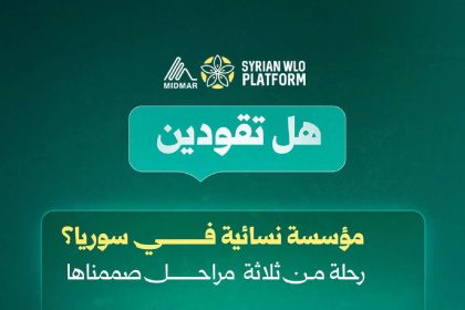 Apply Now For MIDMAR And Syrian WLO Platform’s Institutional Support Journey