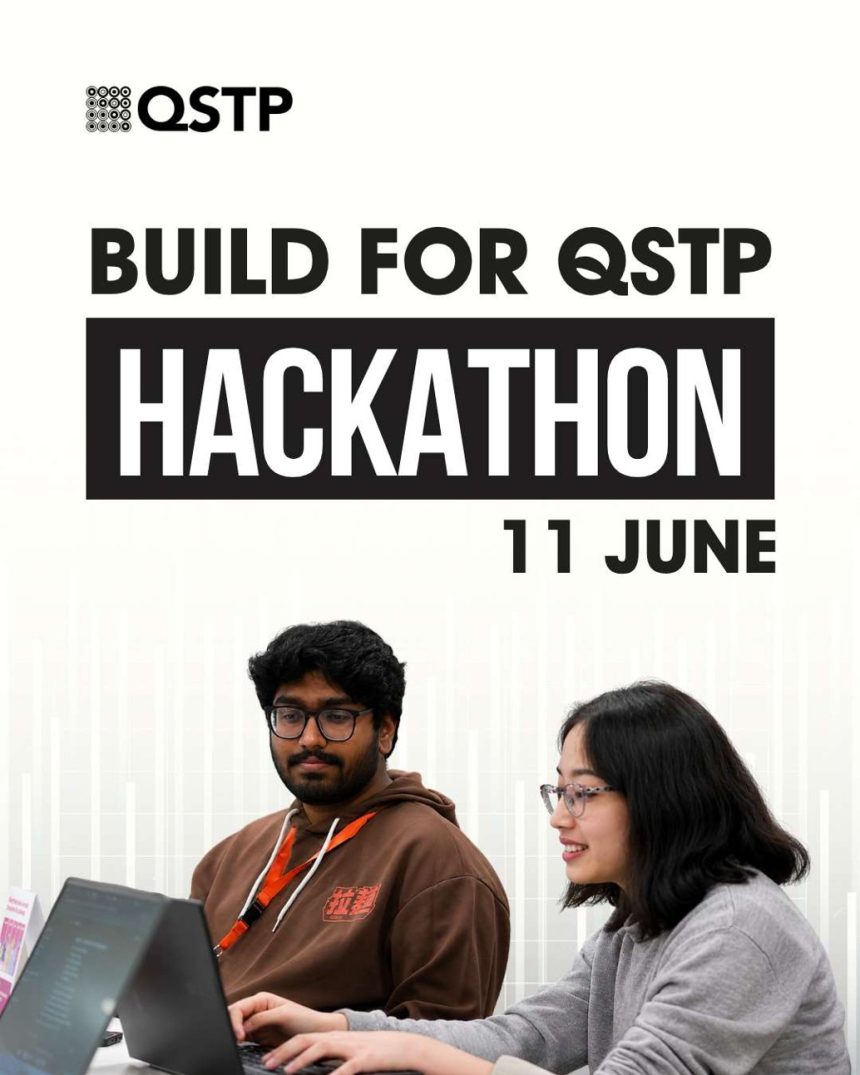 Apply Now For Qatar Science & Technology Park’s Build For QSTP Hackathon