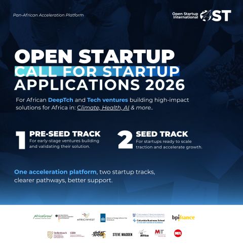 Apply Now For Open Startup’s Pan-African Acceleration Platform 2026