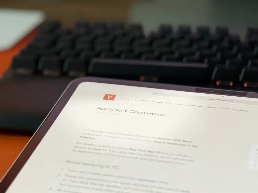 Apply Now to the Y Combinator Fall 2026 Batch