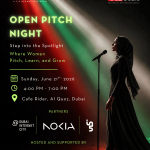TiE Women Open Pitch Night 2026 Set To Empower Female Founders In Dubai This June