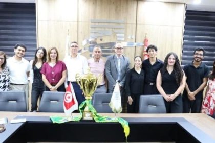Tunis Business School Team Celebrated After Four-Year Winning Streak, Heads to World Cup in Brazil
