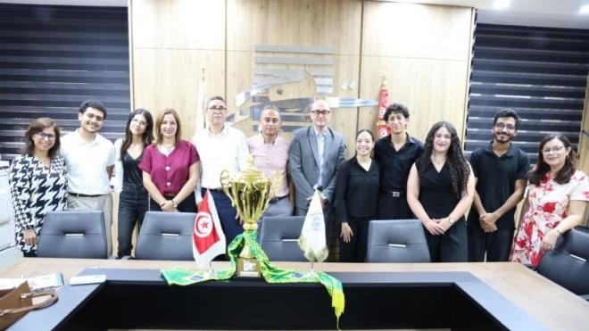 Tunis Business School Team Celebrated After Four-Year Winning Streak, Heads to World Cup in Brazil