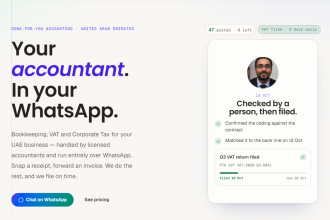 UAE Startup PocketLedger Brings AI Accounting to WhatsApp for SMEs