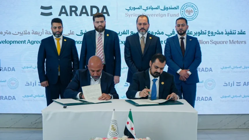 Syrian Sovereign Fund and Arada Launch City for a City Investment Model