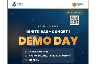 IGNITE IRAS Demo Day to Showcase 10 Palestinian Startups Online