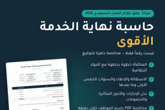 Saudi Startup Uddah HR Launches Free End-of-Service Calculator